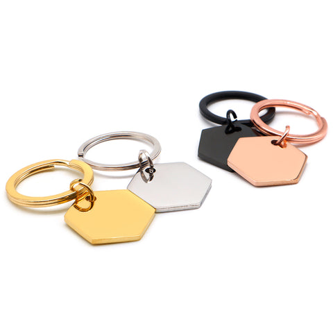 5 Angular Key ring